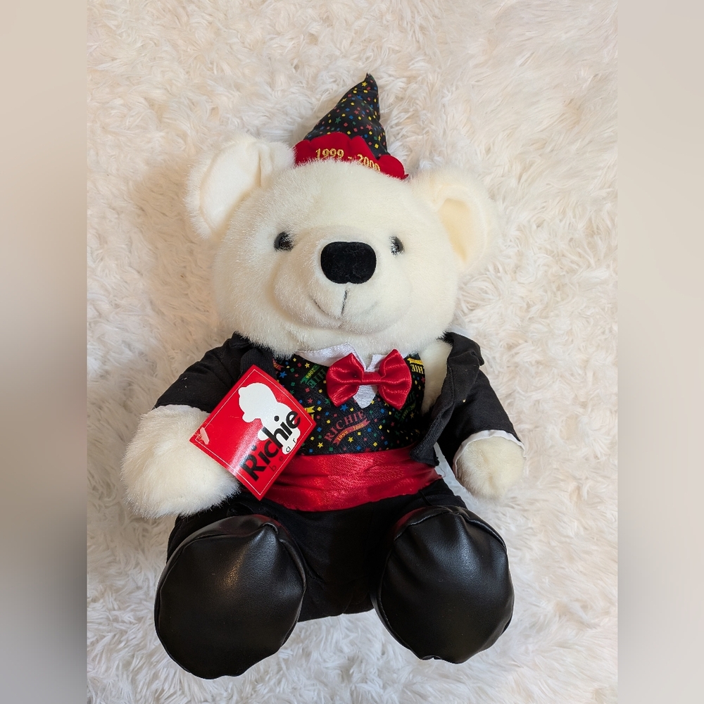 1999-2000 Richie Millennial Bear NWT Y2K